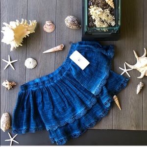 RIP CURL TOP Off Shoulder Cropped Surfer Girl